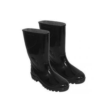 Imagem de Bota de segurança de pvc preta - cano longo - 41 - CRIVAL