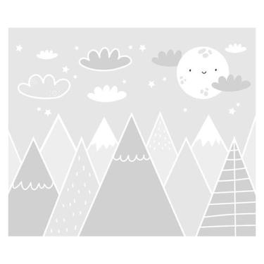 Imagem de Papel de Parede Adesivo Infantil Montanhas Bebe Quarto - 612pcm - Allo