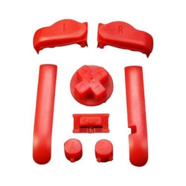Imagem de Conjunto De Teclado Com Botões AB L R Coloridos Para Gameboy Advance G