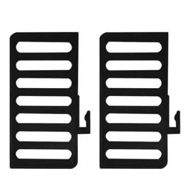 Imagem de PRETYZOOM Conjunto de 2 divisórias de prateleira de sapatos para organizador de armário divisórias ajustáveis de armazenamento de sapatos que evitam quedas para entrada e espaços de armazenamento