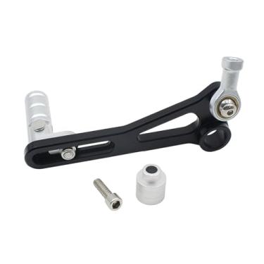 Imagem de Mqetly Pedal de câmbio dobrável ajustável para motocicleta, peça de reposição, reparo, atualização, modificação de metal para F 900 R, Prata