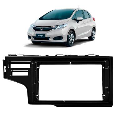 Imagem de Moldura Painel Central Multimidia 9 Polegadas New Fit 2015 à 2021 Black Piano Expex Epx9ho009 Som