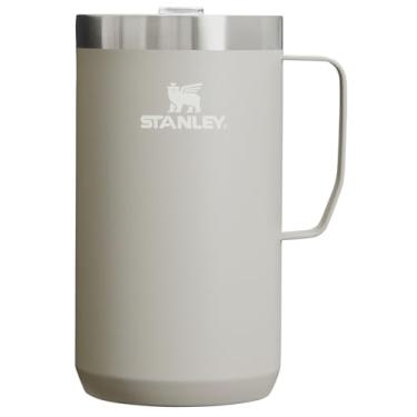 Imagem de Stanley Caneca Stay Hot Camp - Caneca durável com isolamento de aço inoxidável 18/8 - Tampa Tritan™ sem respingos - 680 g - Cinza 2.0
