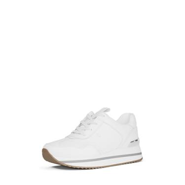 Imagem de Michael Kors Tênis feminino Raina Trainer, Branco óptico, 37