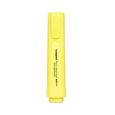 Imagem de Marca Texto Ecowrite Hype Amarelo Maxprint- Cx c/12