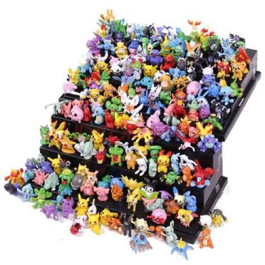 Imagem de 144 bonecas Pokemon Figuras, Pikachu, brinquedo para crianças Kit 144 