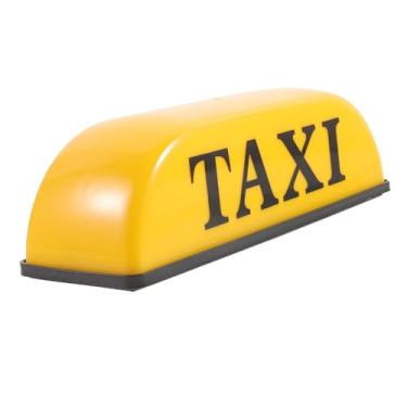 Imagem de VILLCASE Luz de teto de carro 12v luz de sinal de táxi led placas de táxi fácil instalação carro led