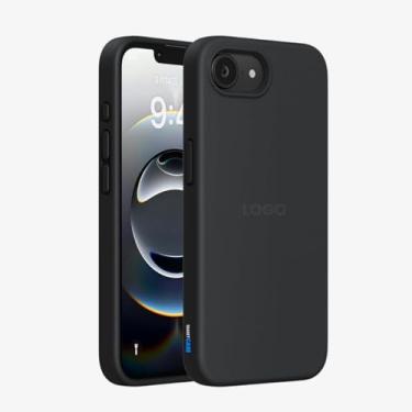 Imagem de SMART E CASE Capa Capinha Case Proteção Premium com Interior em Microfibra, Preta, Resistente a Impactos (iPhone 16E)