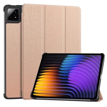 Imagem de Case Capa Magnética Compatível Mi Pad 7/7 Pro 11.2'' 2024 (Rose)