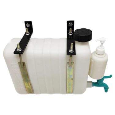 Imagem de Mqetly Tanque de armazenamento de água de 9L de substituição portátil com conveniente para caminhões de emergência e veículos de acampamento, 1 Conjunto