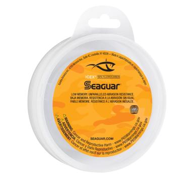 Imagem de Seaguar Linha de pesca Ice IceX 100% Fluorocarbono, 45 m, 900 g, transparente