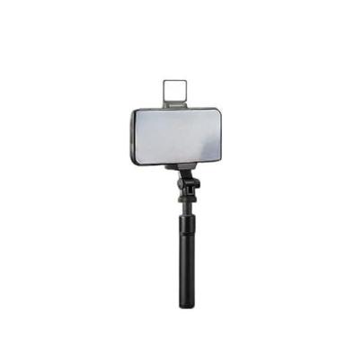 Imagem de Tripé Celular Retrátil 1.70m Regulável Alumínio Profissional Suporte Bastão de Selfie (Tripé Sem LED)