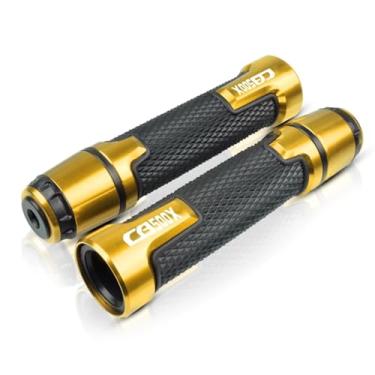 Imagem de GRJQRKHZ Punhos de guidão de motocicleta para H&onda CB500X 2013-2021 Extremidades do punho do guidão da motocicleta Punhos de mão Plugue de extremidade acessórios de liga de alumínio
