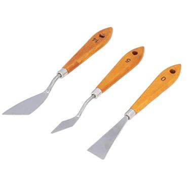 Imagem de Generic Faca de Pintura, Espátula de Pintura, Lâmina de Aço Inoxidável para Facial Em Miniatura para Acrílica de Unhas para Aquarela