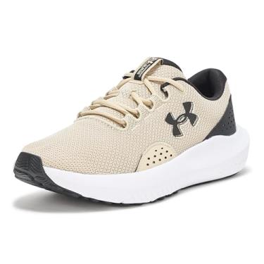Imagem de Under Armour Charged Rogue 4 Tênis de corrida masculino, Base cáqui/preto/preto, 44