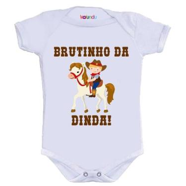 Imagem de Body Divertido - Brutinha da Dinda - KALUNDU KIDS, GG
