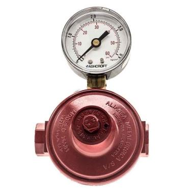 Imagem de Regulador De Gás Aliança 76501/01 Manômetro, 1 unidade, 501/01-COM MAN
