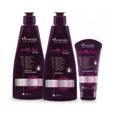 Imagem de Kit Shampoo + Condicionador + Cream Bb Hair Revolution Arvensis