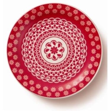 Imagem de Prato Sobremesa 20cm Renda Porcelana Oxford