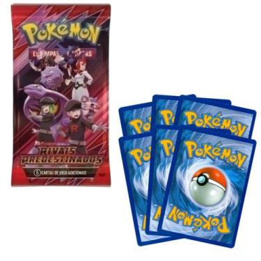 Imagem de Pacotinho Unitário de Cartinha Pokémon Rivais Predestinados - 78961923