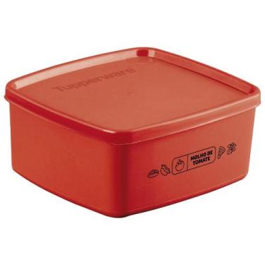 Imagem de Pote Hermético Tupperware Jeitosinho 400ml, 400ml, Vermelho
