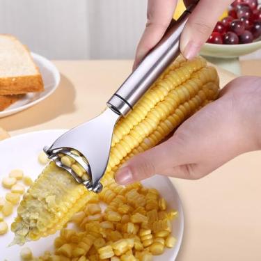 Imagem de Removedor de cozinha de milho decapador de milho de aço inoxidável para espiga de milho Hufleshg e uso na cozinha