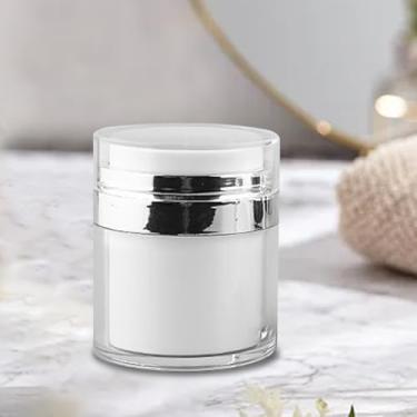 Imagem de Recipiente de viagem recarregável com bomba Airless para loção e creme dispensador de cosméticos à prova de vazamento