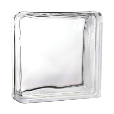 Imagem de Tijolo De Vidro 19 X 19 X 8 Cm Liso Translúcido 2 Lados Tradestar