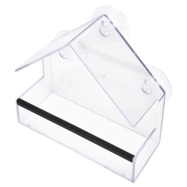 Imagem de Alimentadores de pássaros para exterior, alimentador automático de pássaros, jardim, quintal, paddock, decoração externa, pátio, interior e exterior