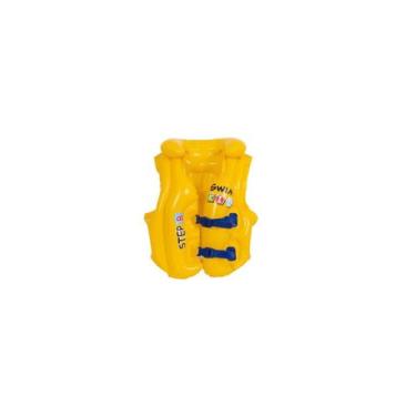 Imagem de Colete de Natação 46X42cm B Jilong Amarelo