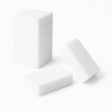 Imagem de Requinte Esponja Mágica Branca Multiuso, Remove Manchas e Riscos, Kit de Limpeza Doméstica (10)