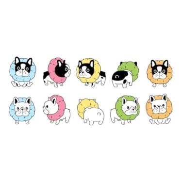 Imagem de Adesivo de Parede Animais Kawaii para Quarto Infantil Decorativo Dog French Bulldog 30x30cm