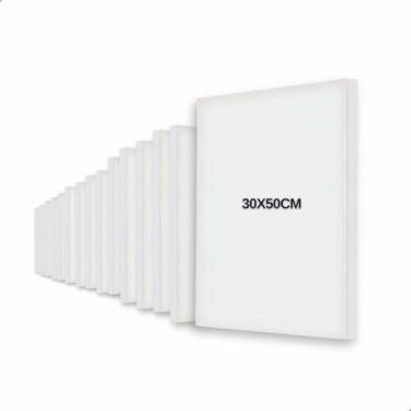 Imagem de Kit 15 Telas para Pintura para Tinta Óleo ou Acrílica 30x50