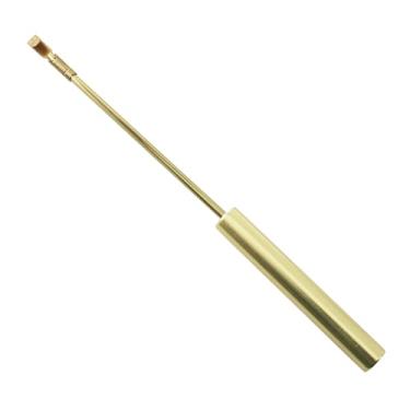 Imagem de LQ Industrial Acessórios de relógio de pêndulo criativo DIY 170 mm pêndulo cilíndrico de metal dourado adequado para pintura sem moldura de ponto cruz bordado 3D