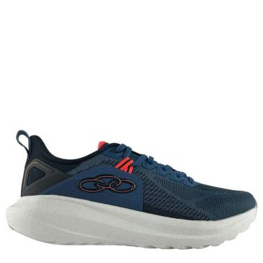 Imagem de Tênis Masculino Zex 2 Olympikus Esportivo Azul Escuro Preto 43584380-Masculino