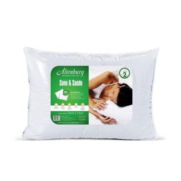 Imagem de Travesseiro Sono e Saude Acao Atimicrobiana 50x70 cm Altenburg