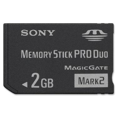 Imagem de Sony Cartão de memória flash de 2 GB MSMT2G/TQ (preto)