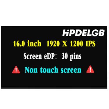 Imagem de HPDELGB N19252-001 Substituição para HP ZBook Fury 16 G9 G10 G11 1920x1200 40.6 cm 60HZ 30 pinos LCD não sensível ao toque digitalizador montagem