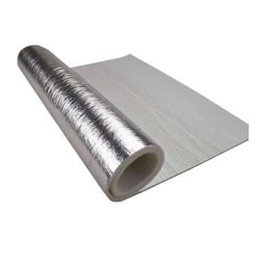 Imagem de CFMAIF Tapete hidrofóbico de isolamento aerogel, inorgânico, retardador de chamas, resistente ao calor, cobertor à prova de fogo de alta temperatura 1200F (tamanho: 1,5 x 5 m), cor: espessura: 20 mm)