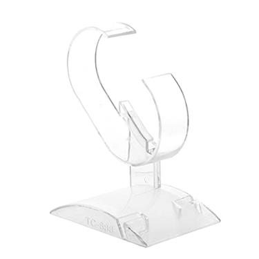 Imagem de 10 Pcs Suporte De Exibição De Relógio Suporte De Anel Suporte De Relógio Acrílico Porta-joias Suporte De Exibição De Anel Suporte De Mesa Suporte Claro Expositor Assistir Plástico