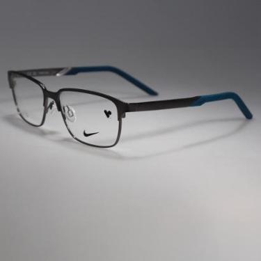 Imagem de Óculos de Grau Nike 8213 Satin Gunmetal-Masculino