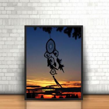 Imagem de Quadro com Moldura Tumblr Filtro dos Sonhos Paisagem Amuleto - Plinpli