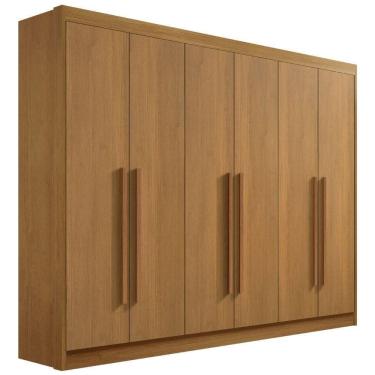 Imagem de Guarda Roupa Athos Cinamomo 6 Portas 7 Gavetas D?doro