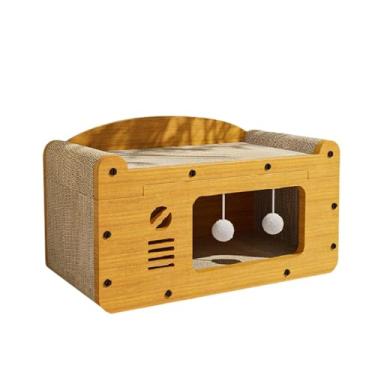 Imagem de Stgfyxgs Arranhador para Gatos, Casinha para Gatos, Cama Grande E Aconchegante, Brinquedo para Gatinhos Pequenos, Médios E Grandes, para Dormir, Brincar,