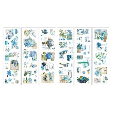 Imagem de Adesivos para álbuns, adesivos para agendamento, scrapbook, para scrapbooking, artística, diário, acessórios