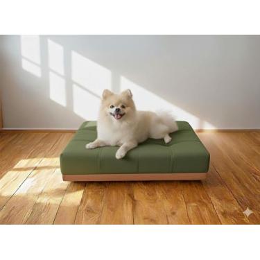 Imagem de Caminha Pet Com Base Stoffa Para Cães e Gatos Verde