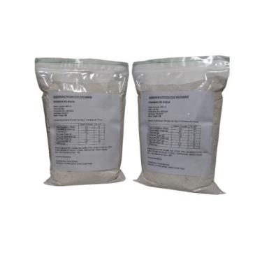 Imagem de Kit com 02 Farinha de Aveia 400 Gr Cada Dubai, Possui Fibras