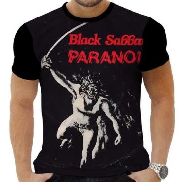 Imagem de Camiseta Camisa Personalizada Rock Black Sabbath Metal 9 - Obsidiana C