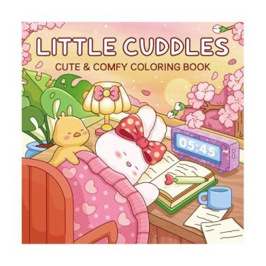 Imagem de Adorável livro de colorir para crianças de 4 a 8 anos: 40 páginas exclusivas de um lado para evitar sangramento | Papel grosso para marcadores e giz de cera | Diversão de aprendizagem sem tela e