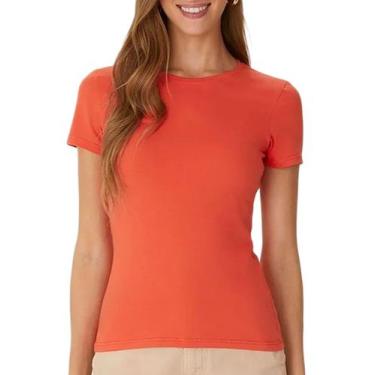 Imagem de Blusa Baby Look Malwee 1000004500 Feminina Algodão T. P/XGG, P, 03984,